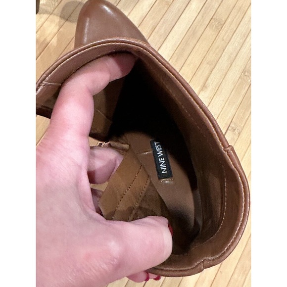 Nine West Brown Heeled Boots - Picture 12 of 14